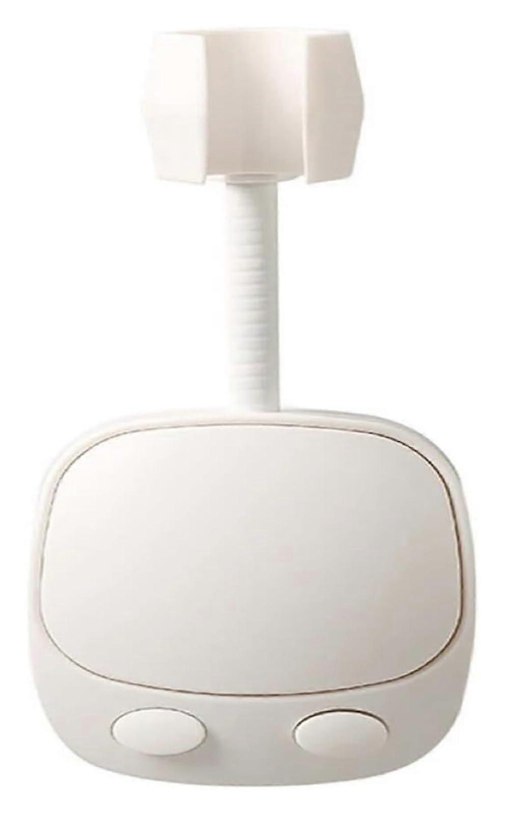 Shower Bracket Handheld Adjustable Punch-Base Bathroom Shower Head Holder White Gray