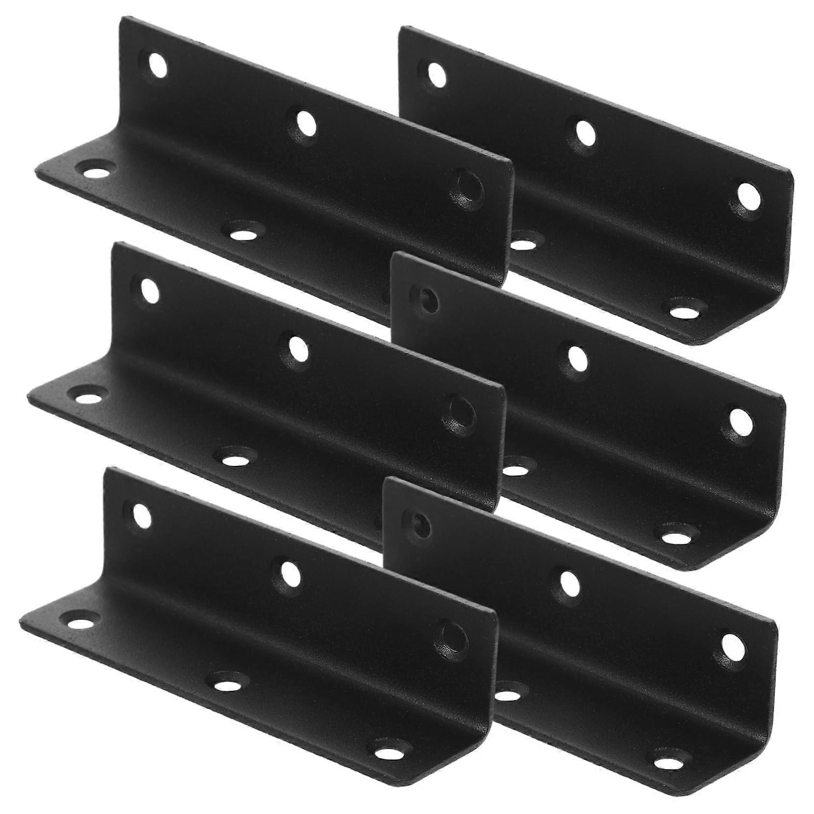 90 Degree Stainless L Shaped Angle Fastener For Cabinet Hardware, Heavy-Duty Bed Corner Bracket, Stainless Steel