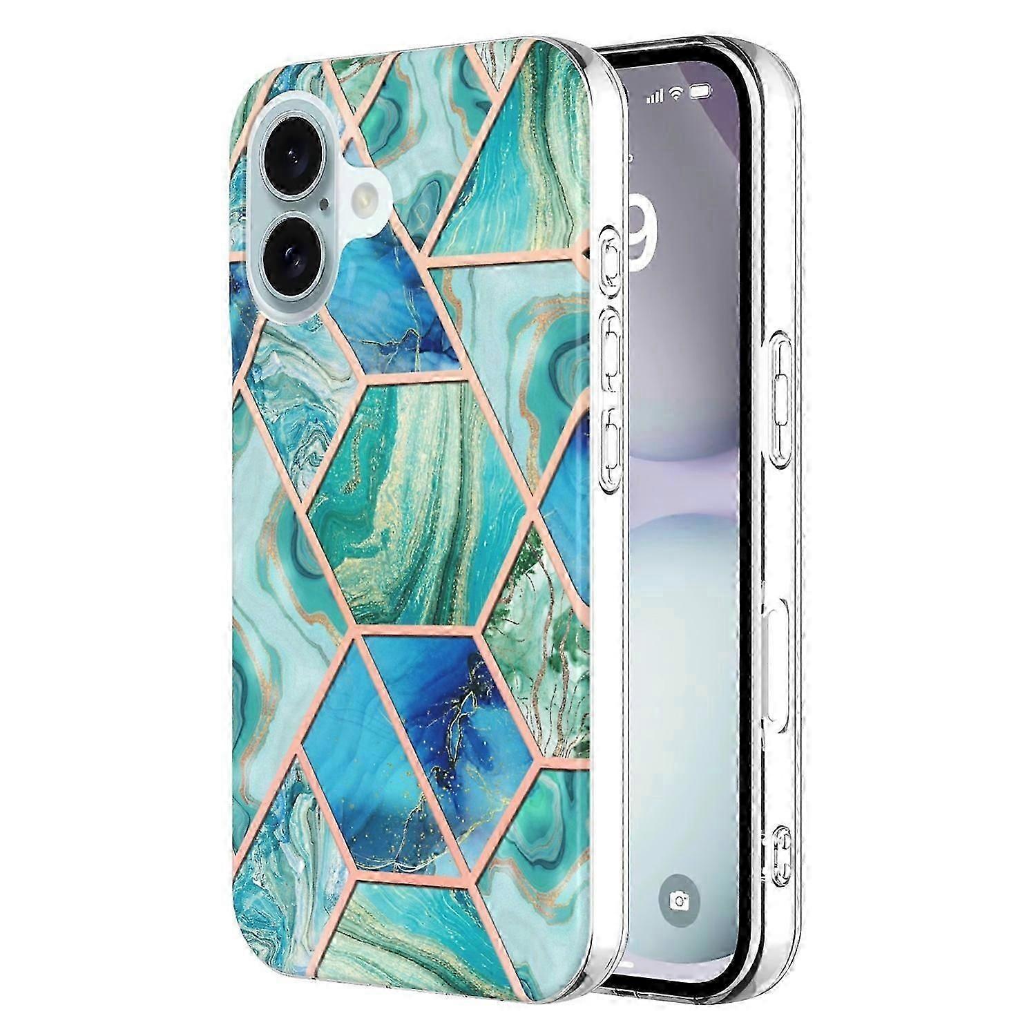 Marble TPU Case For iPhone 16