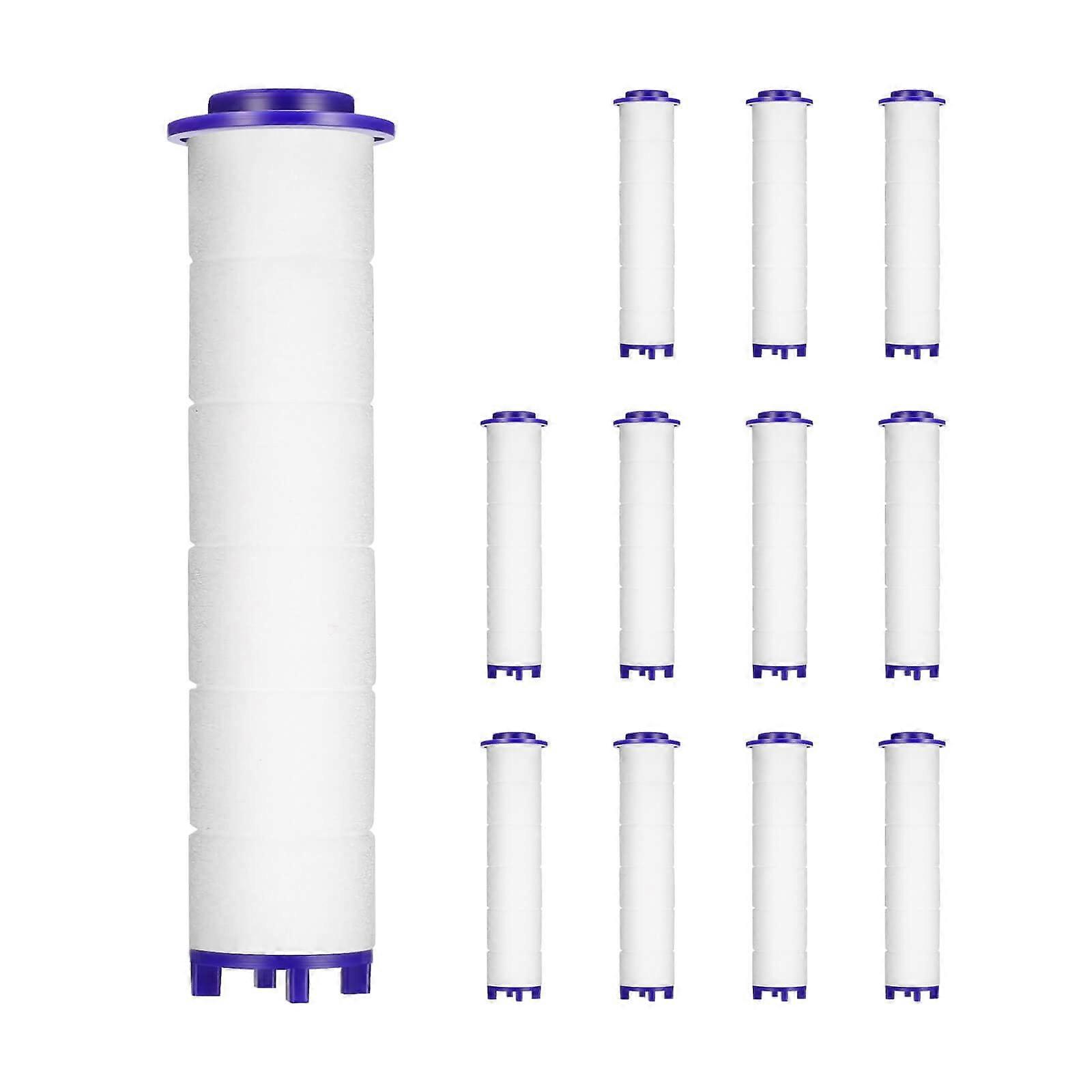 Vortex Shower PP-Cotton Filter Cartridge 3.7 Inch Set of 12 Spare Cartridges for Hydro Shower Jet Sets