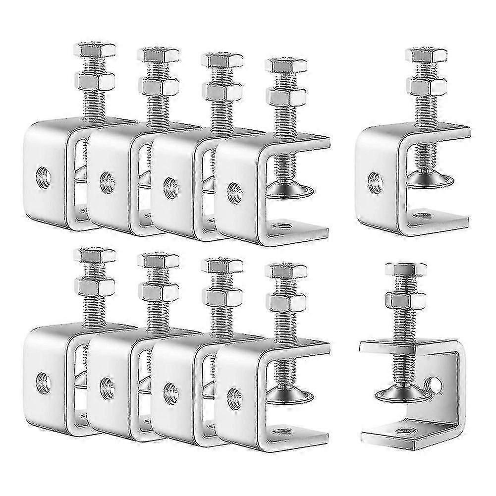 C Clamp Mini Clamp 1 Inch Heavy Duty Metal U With Stable Wide Jaw Opening For Mounting Metal Workin