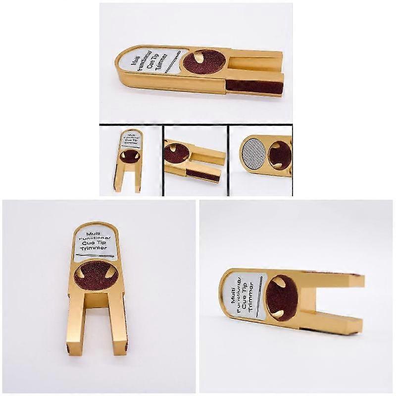 U-shape Repairer Snooker Billiard Pool Cue Tip Trimmers Repair Tool Muti-function Accessories