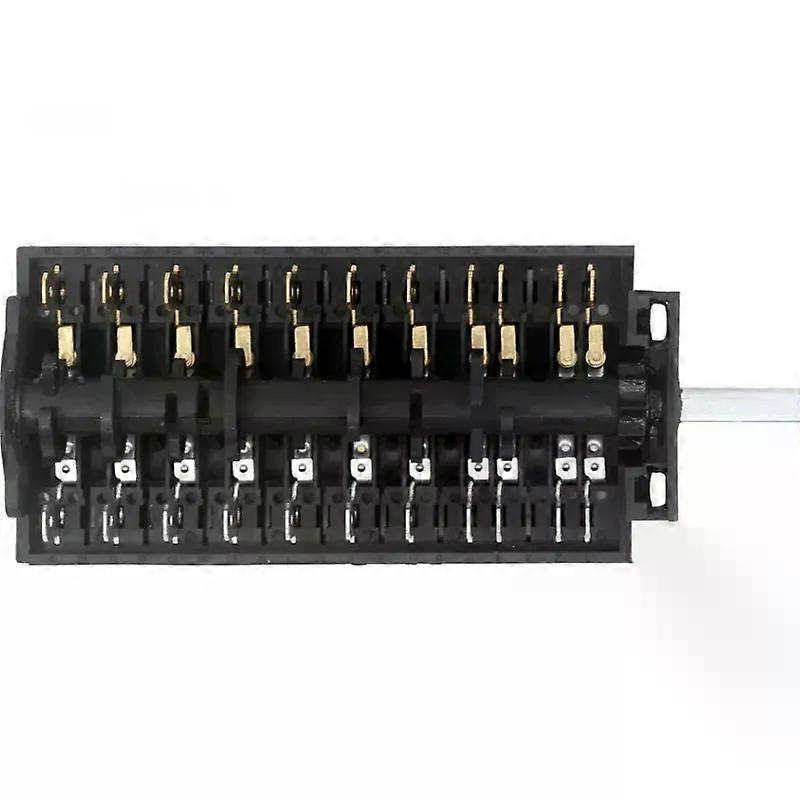 1 stk FD109-1 Positionskontakt 250V 16A til ovndamper Elektrisk komfur Toggle Rotary Funktionskontakt