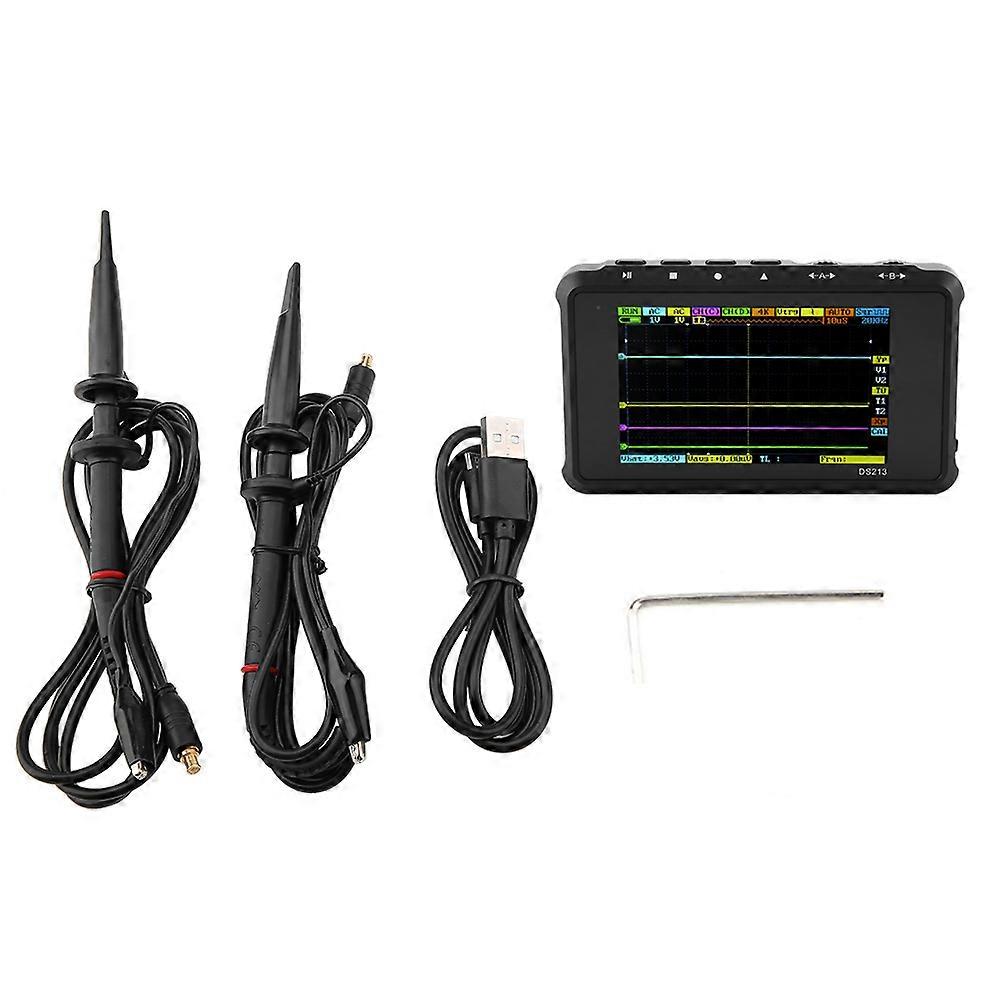 DS213 Mini 4 Channels 100MSa/s Digital Pocket Portable Oscilloscope