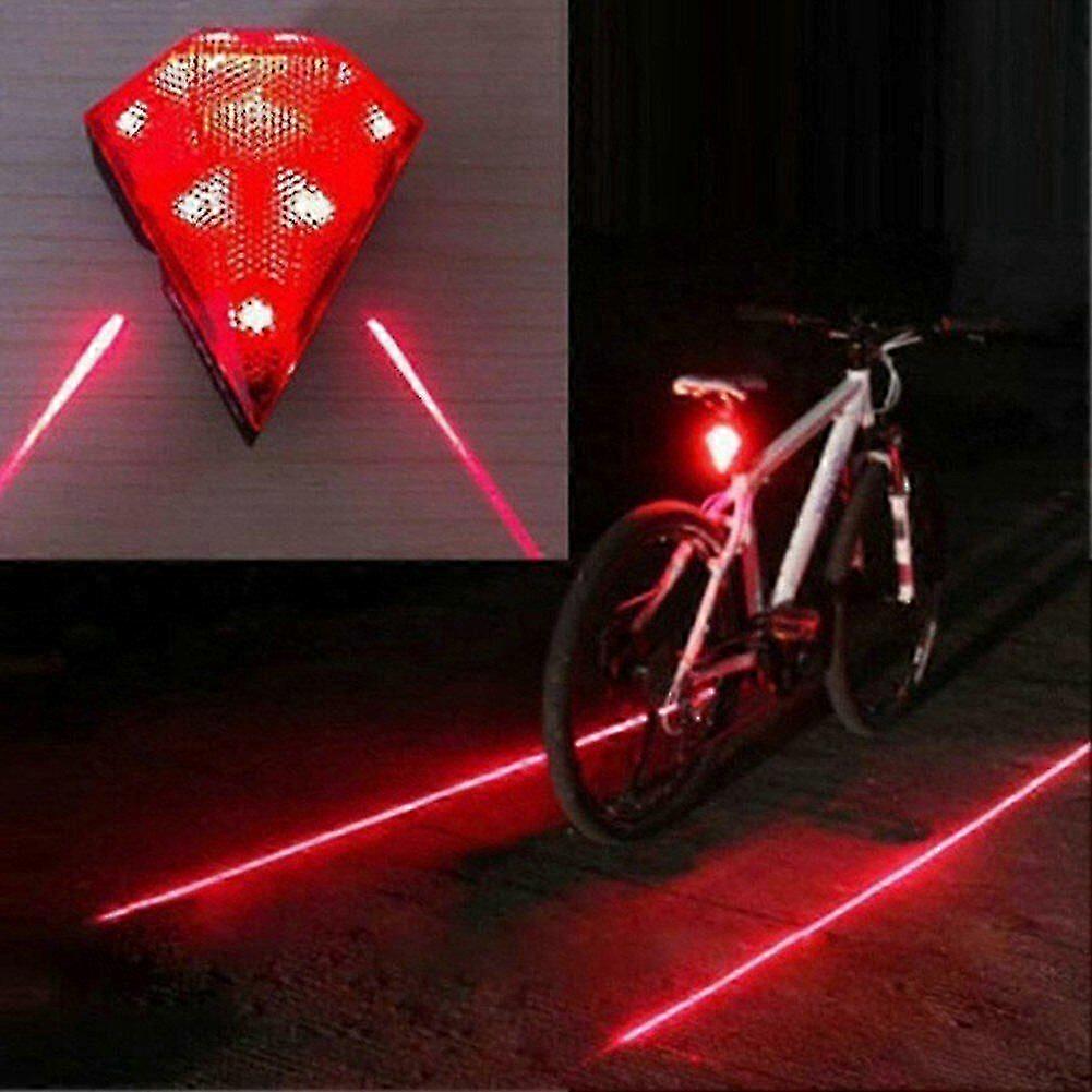 Led Laser Rear Light,light Beam For Bicycle Rear Frame With Usb Cable
