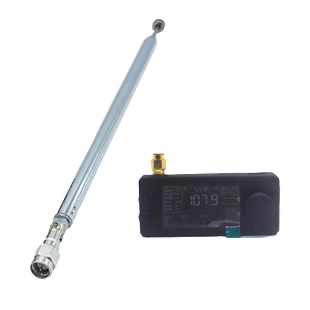 1.9inch SI4732 Radio Receiver 0.5-108MHz Portable Shortwave SI4732 Mini Radio Receiver HF SW MW VHF