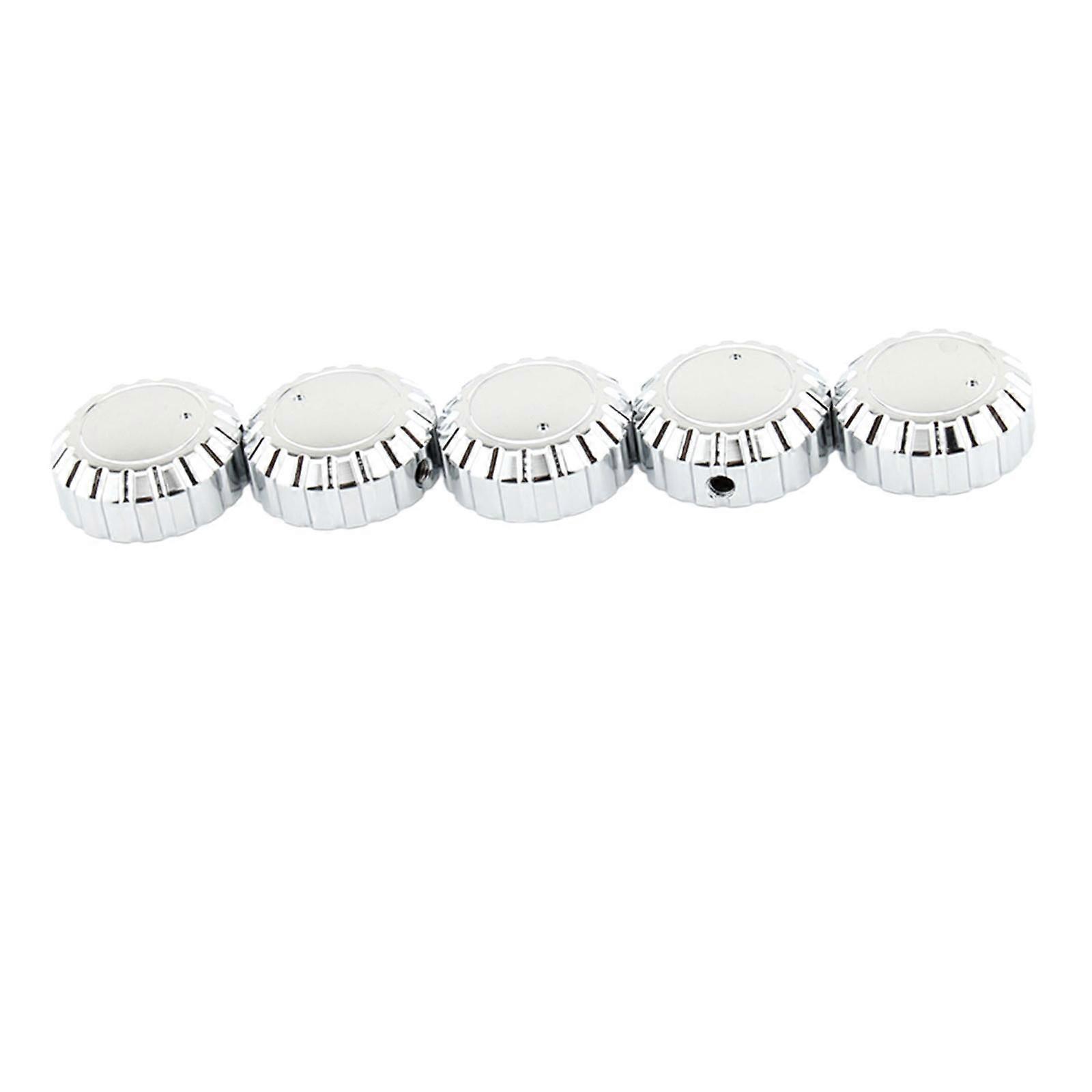5x Radio Stereo Knobs Motorcycle for Honda 1988-2000 Direct Replacement