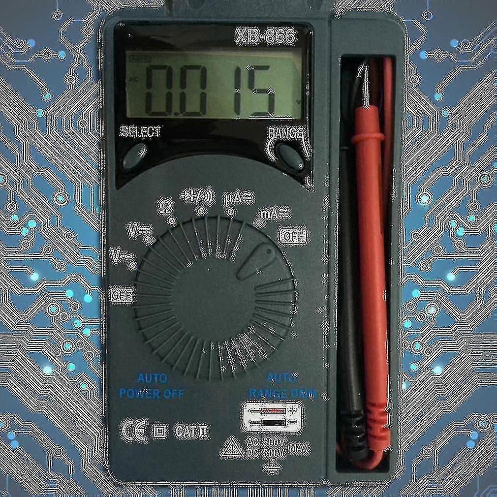 Auto Ran Er Lcd Mini Auto Ran Ac/ Digital Meter Voltmeter