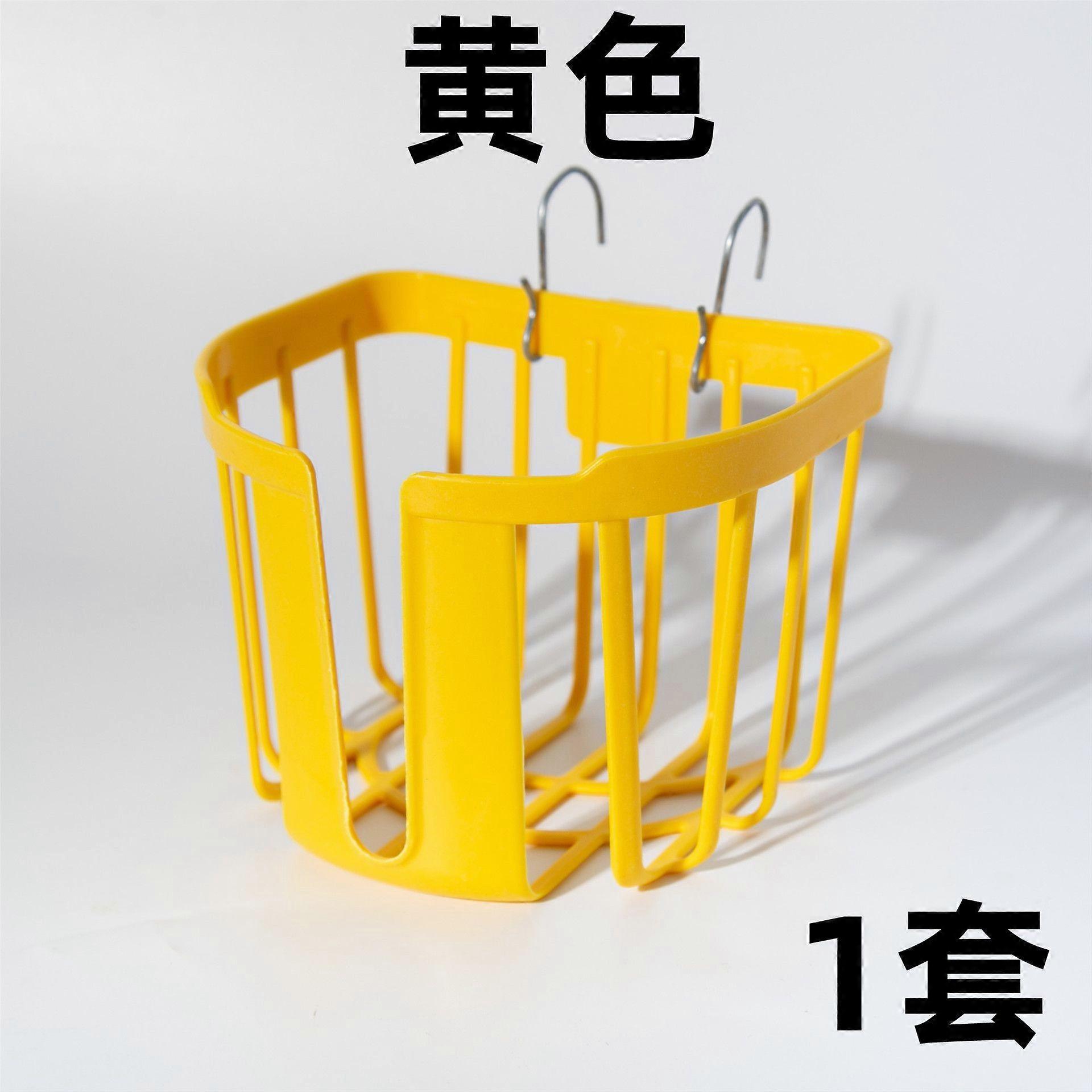 4PCS Hanging Planter Basket: Wall Flower Pot Basket for Railing Fence Indoor and Outdoor Balcony Wall Hanging Basket Plastic Plant Pot Container