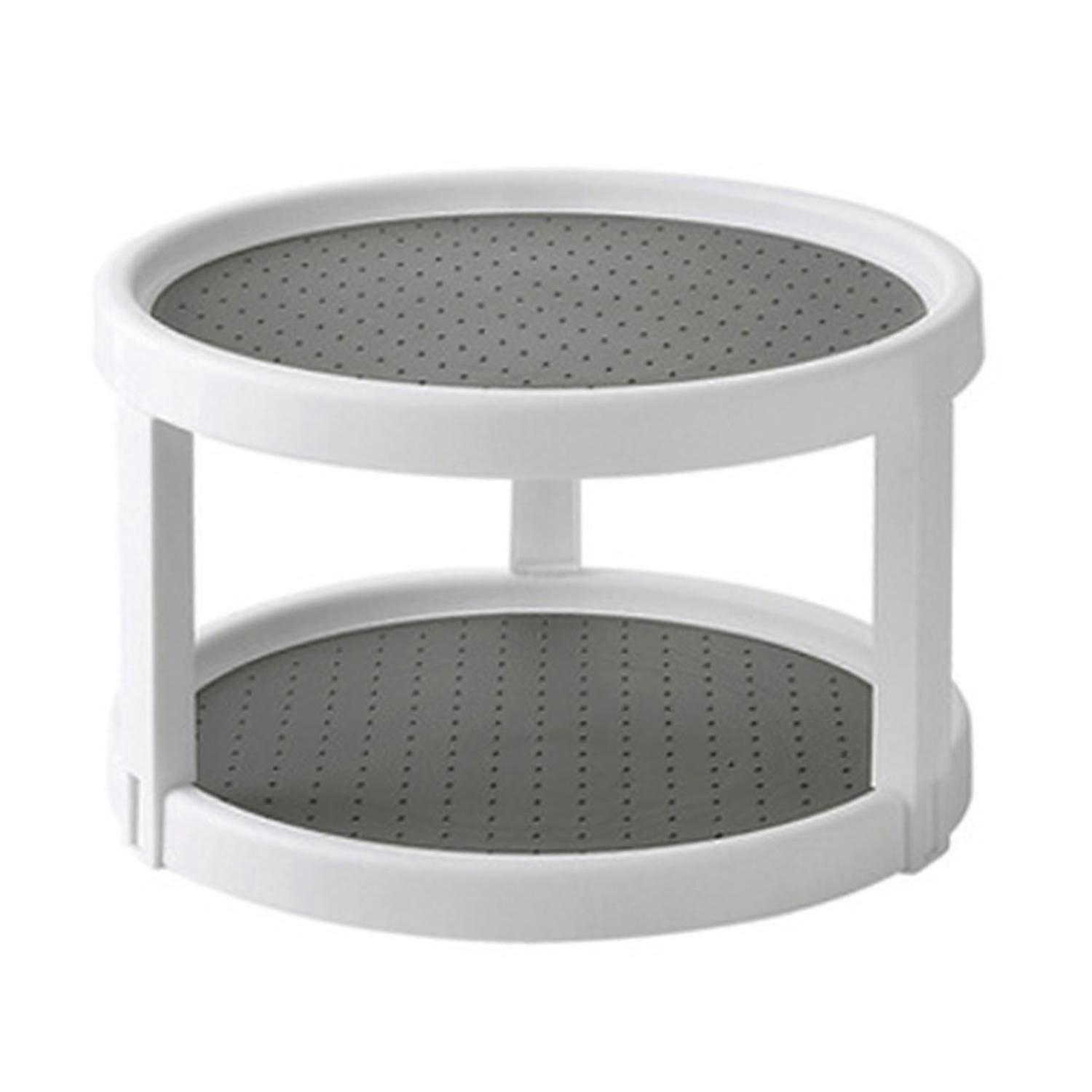 BoSaiD Storage Rack Convenient Rotating Plastic Multifunctional Kitchen Turntable Stand for Home