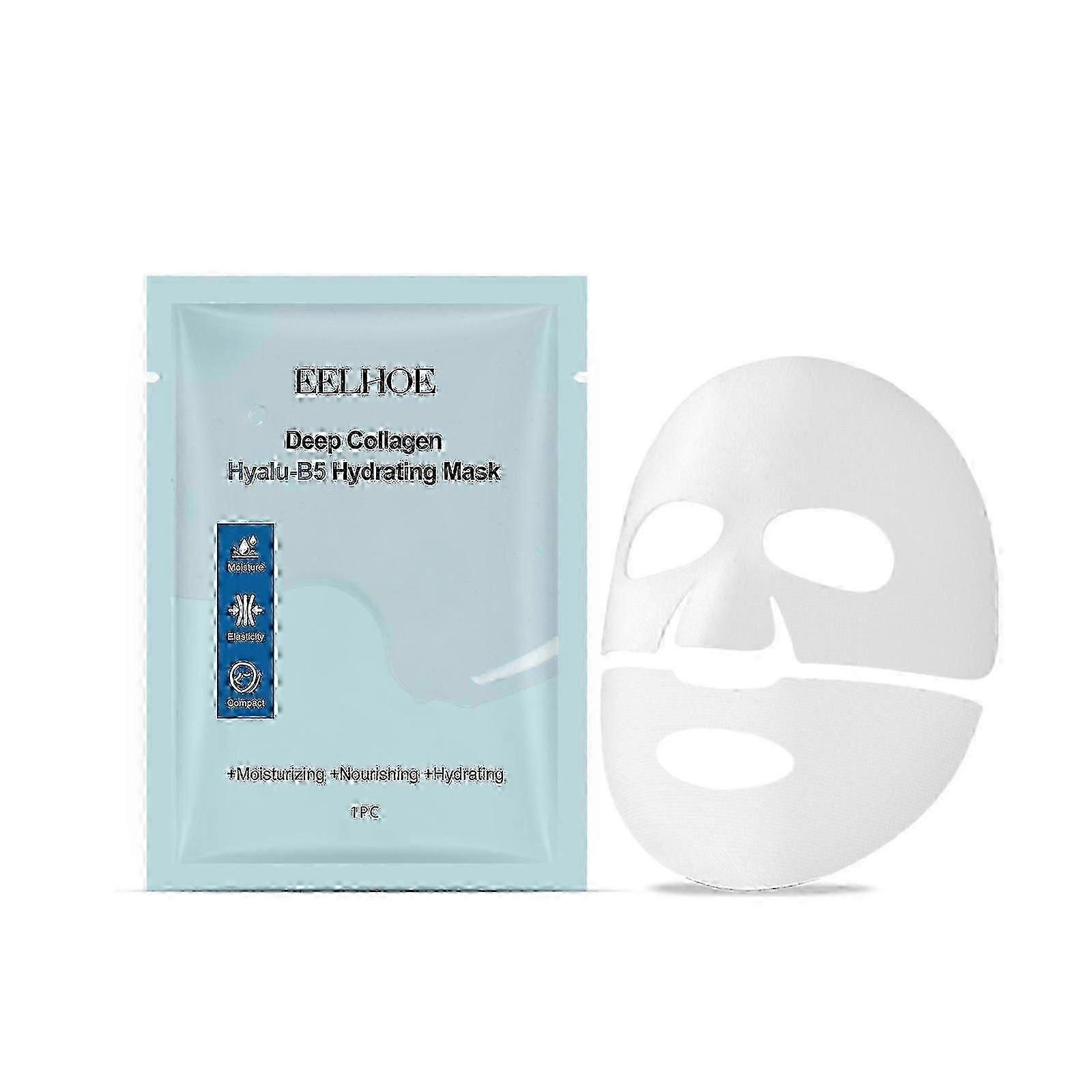 Collagen B5 Moisturizing Mask, Hydrating And Moisturizing Facial Skin 3-In-1 Mask