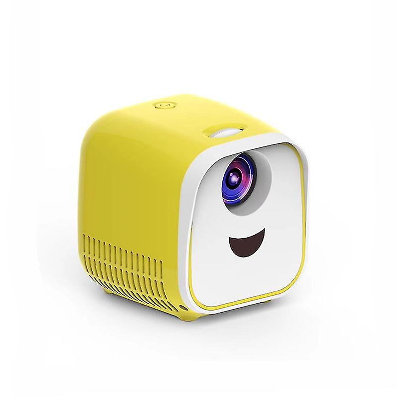 Tiny Portable L1 Projector Supports 1080p Full Hd Movie Playback 1000 Lumens Home Entertainment Theater