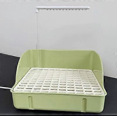 Automatic Bird Bath Tub with Shower Head Circulating Water Parrot Bathtub Toy Indoor Pet Bird Bathing System for Small Spaces