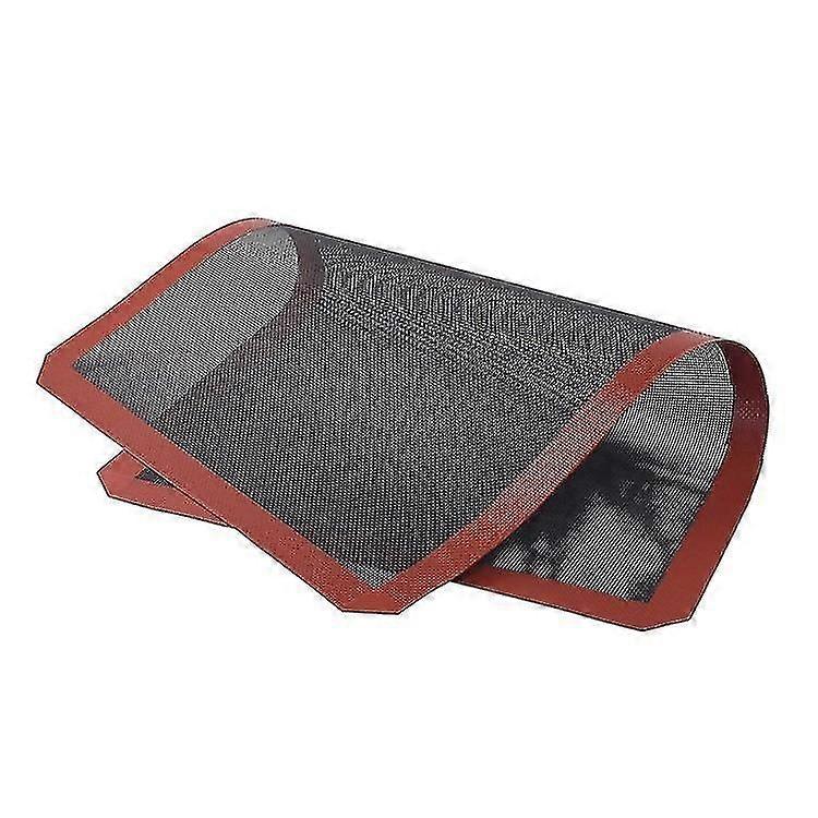 Silicone Steaming Net Perforated Silicone Pad Baking Mat, Heat Resistant Bread Baking Mat Baking Net 30*40Cm