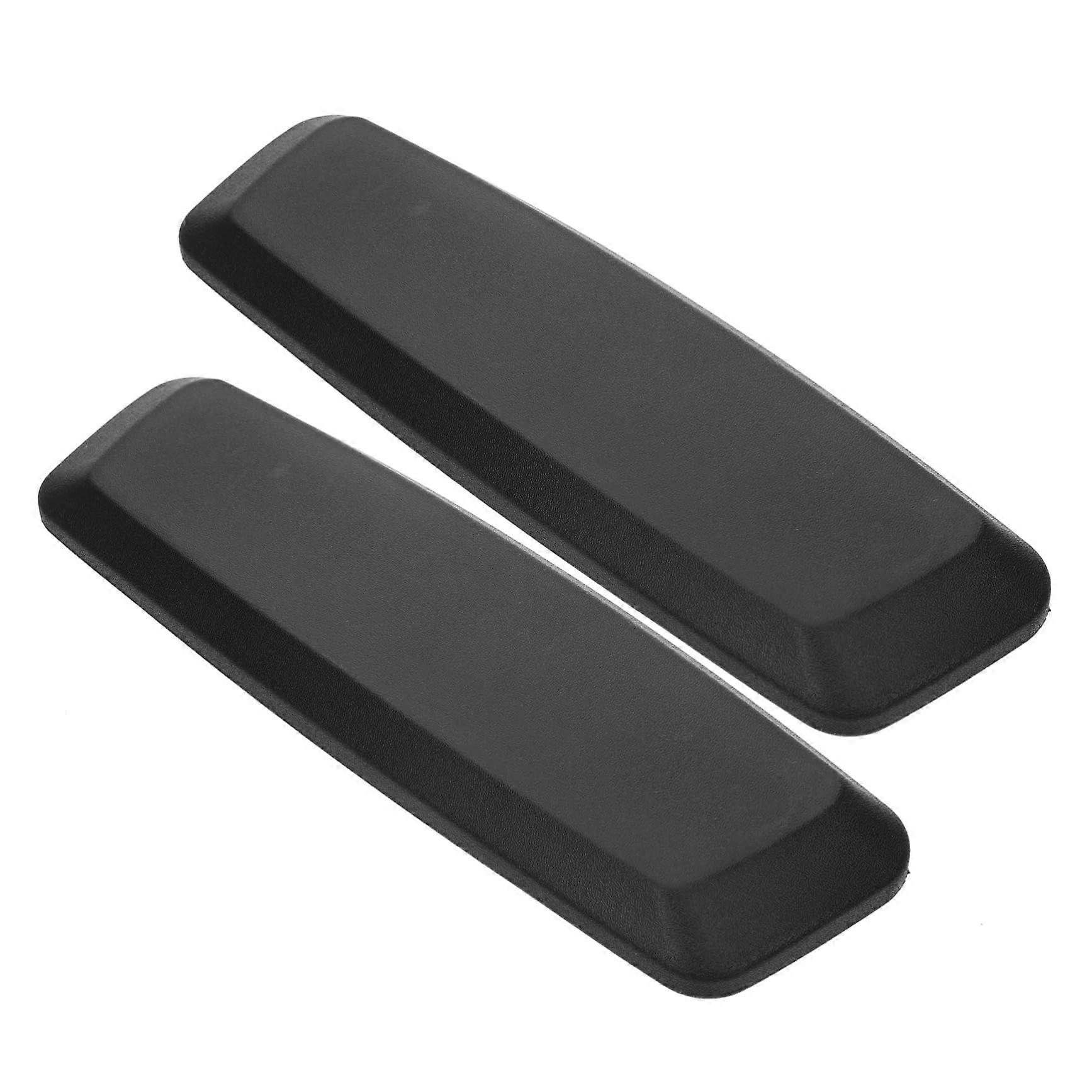 Replacement Parts for Office Chair Armrest Pads Compatible with Gaming Desk Chairs, Comfortable Foam Material, Black Color