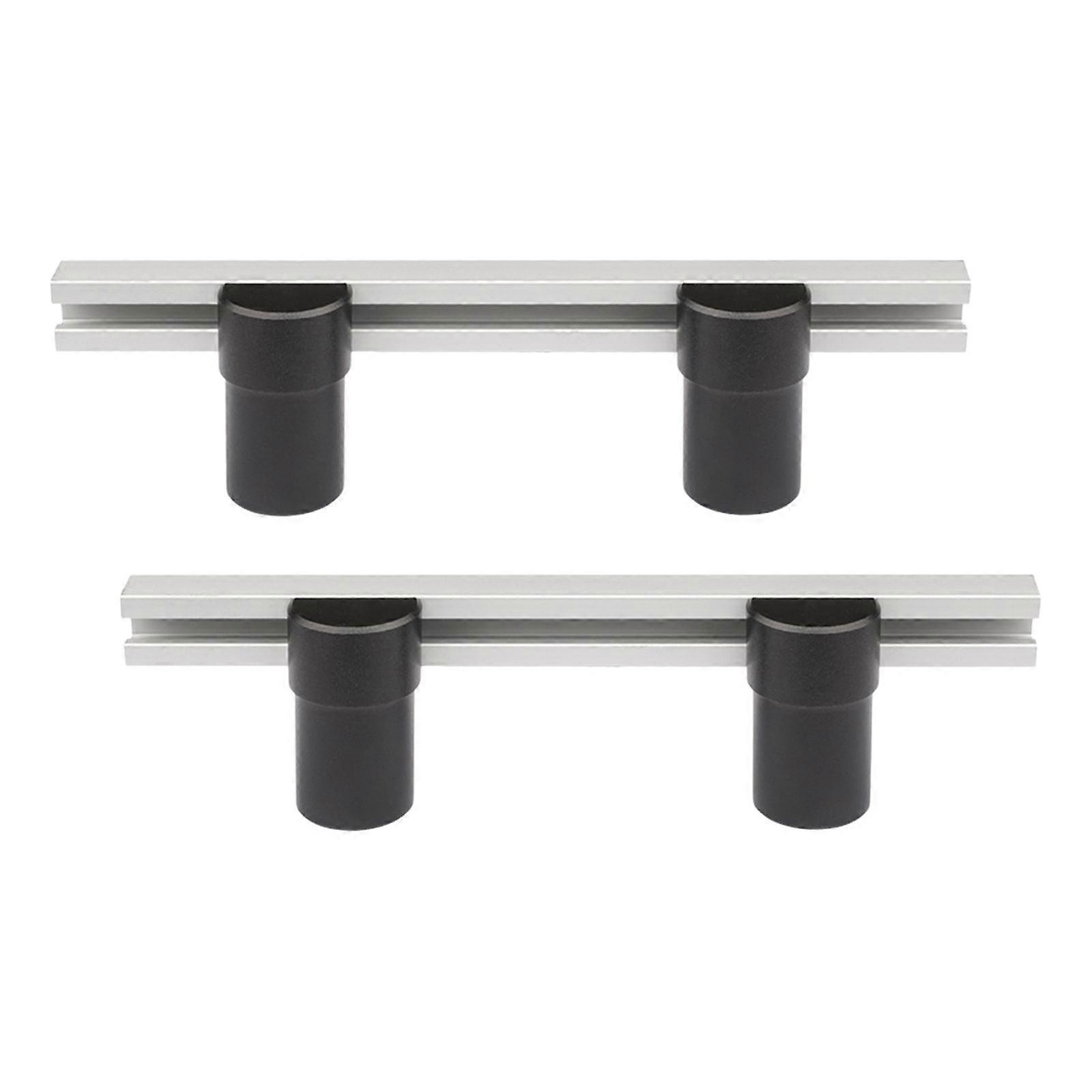 2pcs Heavy-duty Woodworking Positioning Plate Table Baffle Block DIY Tenon