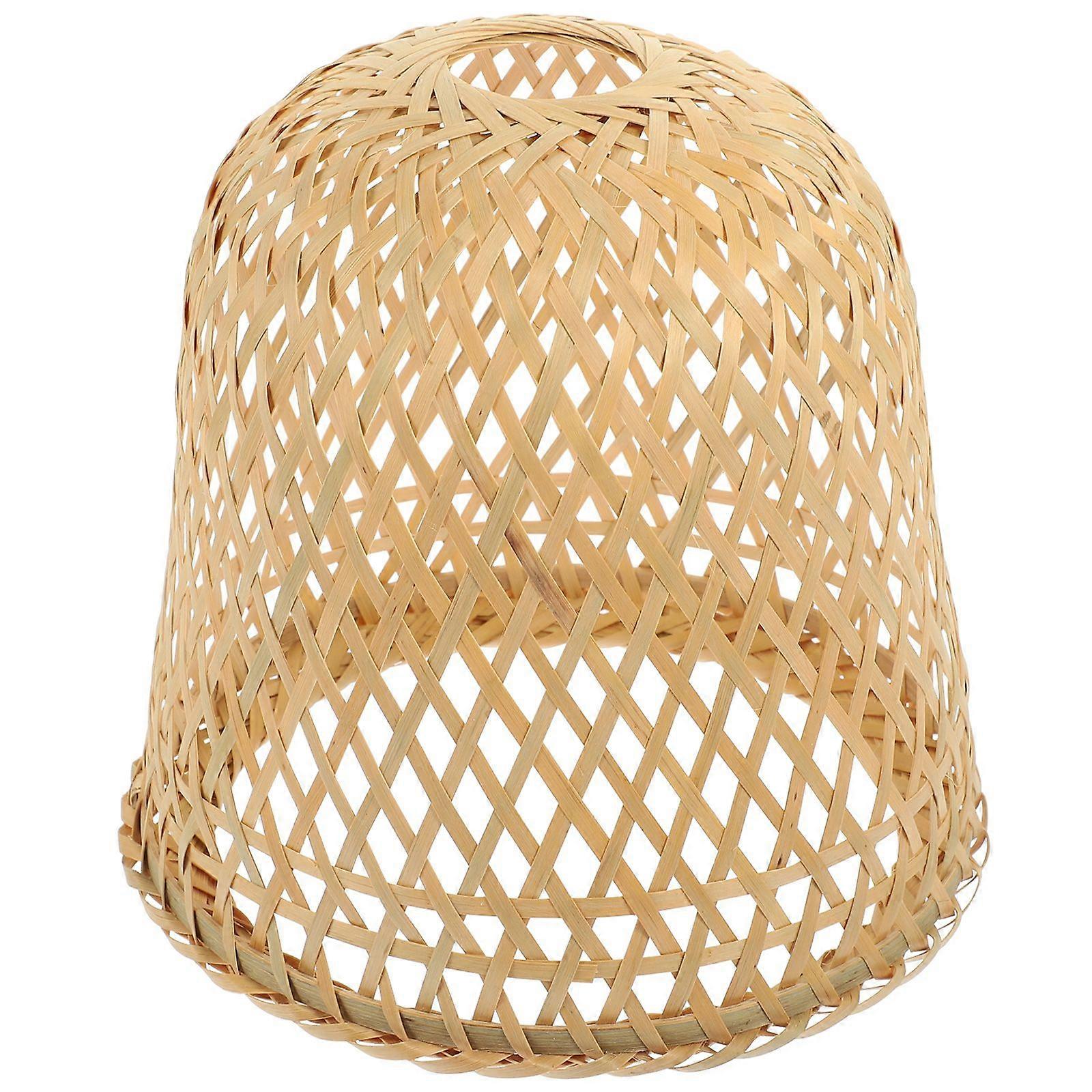 Bamboo Lamp Shade Vintage Lampshade for Floor Light Table Lamp Pendant Light