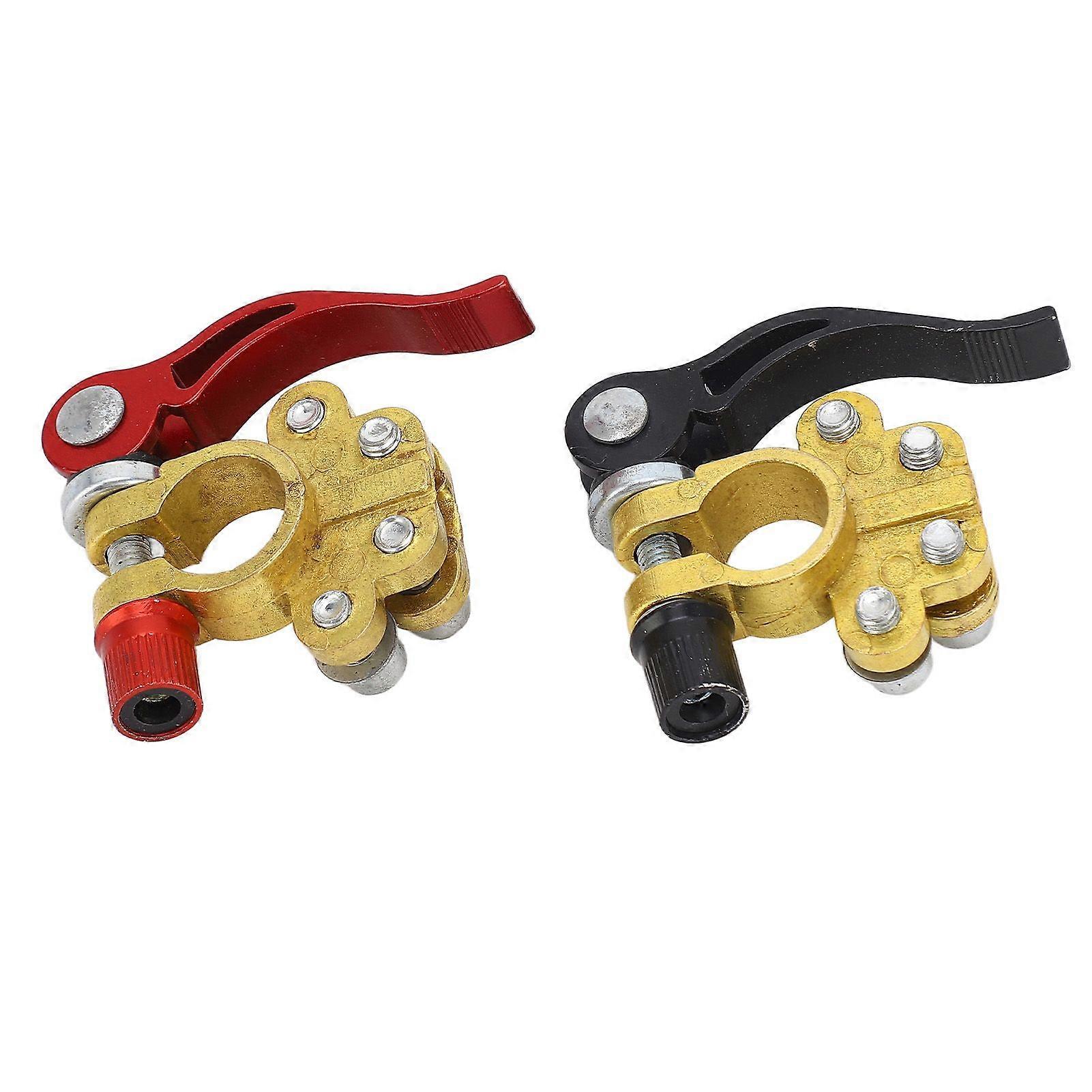 2025 Latest Model  4 Way Battery Terminal Connectors Red Positive Black