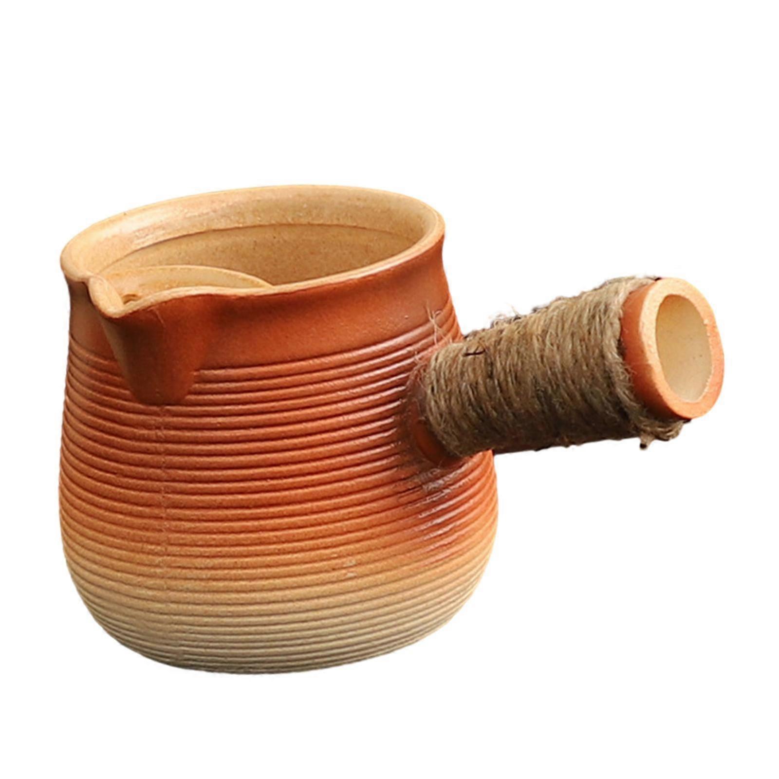 Ceramic Teapot with Anti Scald Handle Durable with Tea Filter Tea Maker for