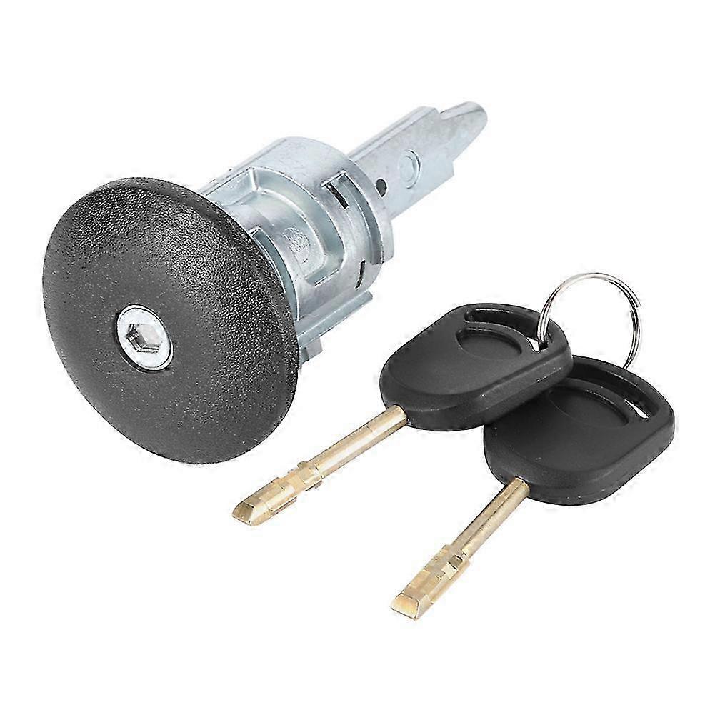Car front right door lock barrel with 2 keys fit for ford transit mk6 2000‑2016 p