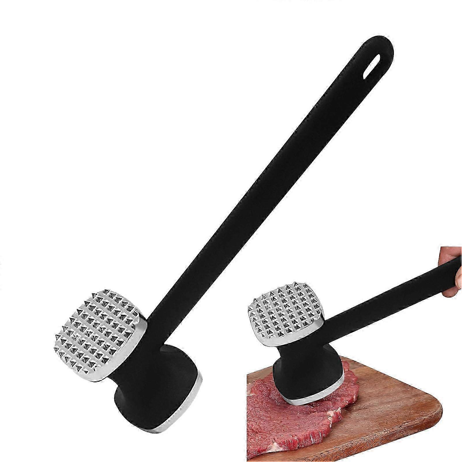 Double-Sided Meat Tenderizer with Comfortable Grip for All Meats