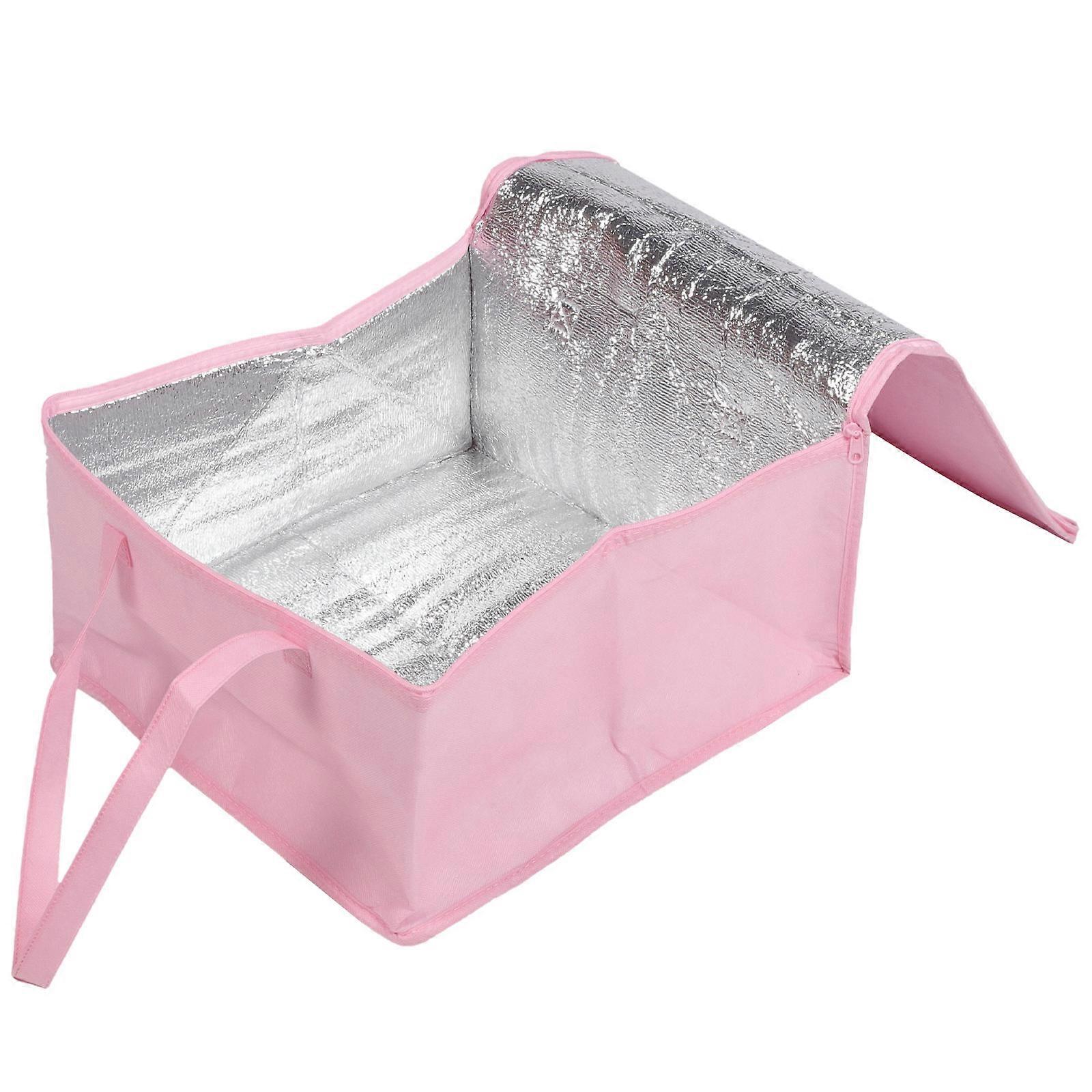 Insulated Portable Cake Packaging Bag with Handle for Takeout, Picnic & Travel – Lightweight Food Cooler for Seafood and More