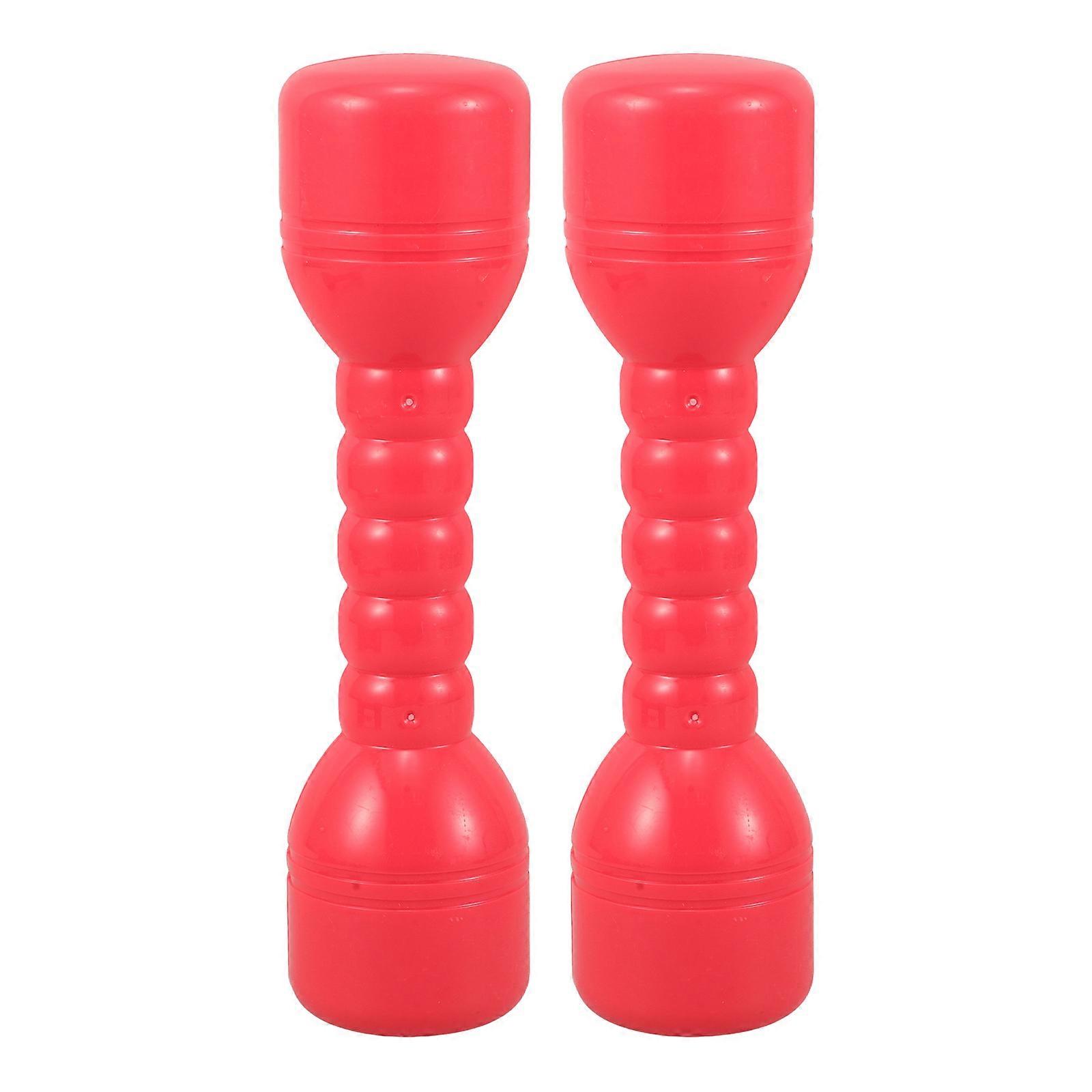 2pcs Thickened Dumbbells Workout Weights for Home Gym & Kindergarten Safe Handheld Fitness Equipment for Strength Training