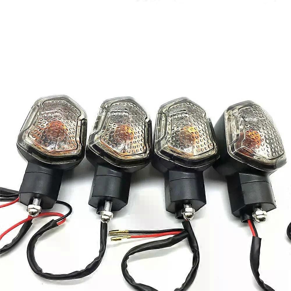 con 4Pcs Universal Promotional dax For Honda monkeybike little monkey motorcycle modified single plated turn signal light