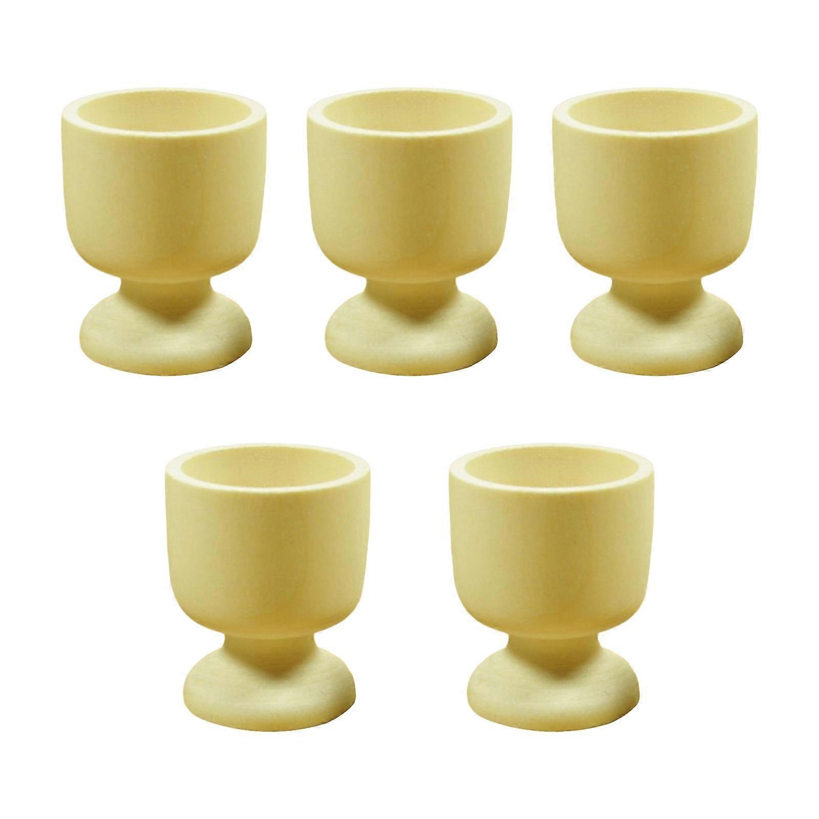5 Pieces Easter Egg Cups Egg Holders for Party Favors Kitchen Table Settings