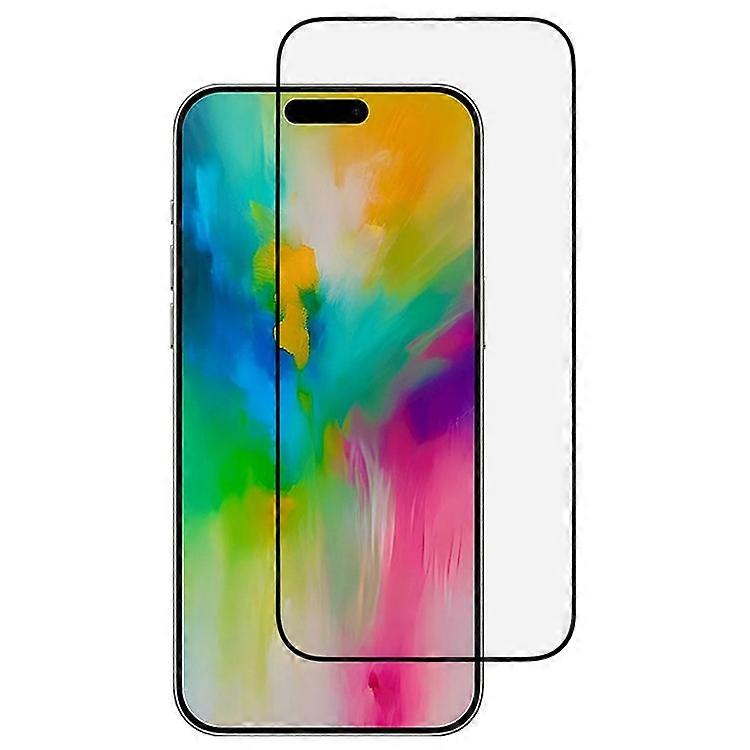 Compatible For iPhone 16 Pro Tempered Glass Screen Protector Electroplated Anti-Fingerprint Film