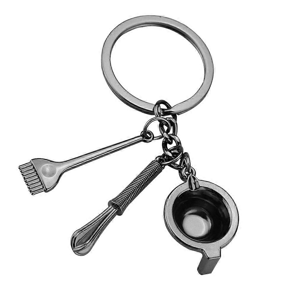 Functional Keychain Pendant, Resilient Alloy Enhancing Bag and Key Appeal