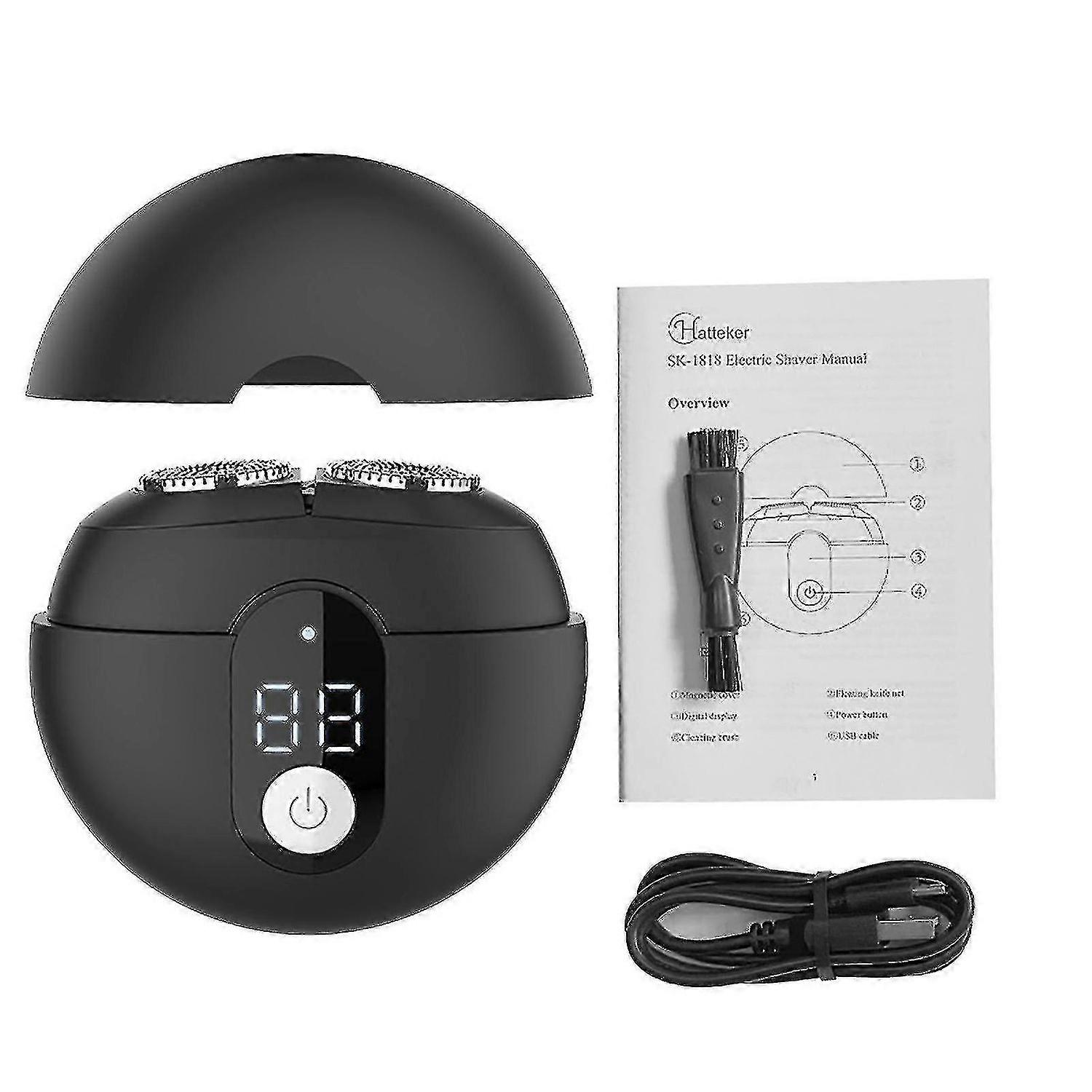 Mini Shaver Usb Rechargeable Mini Shaver Men's Silent Travel Portable Shaver