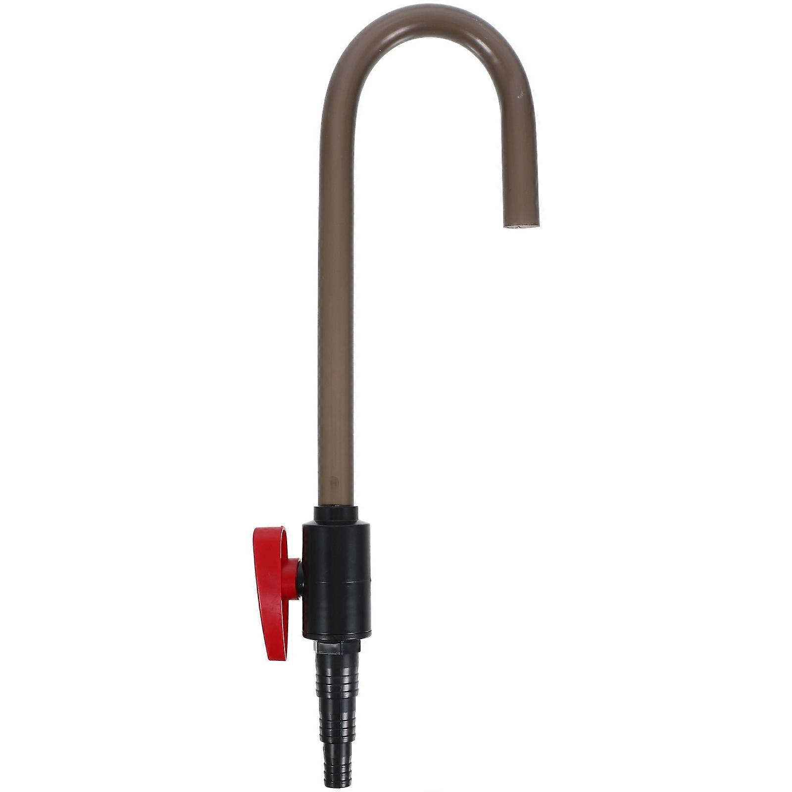 Crochet de changeur d’eau d’aquarium, opération simple pour une utilisation en aquarium