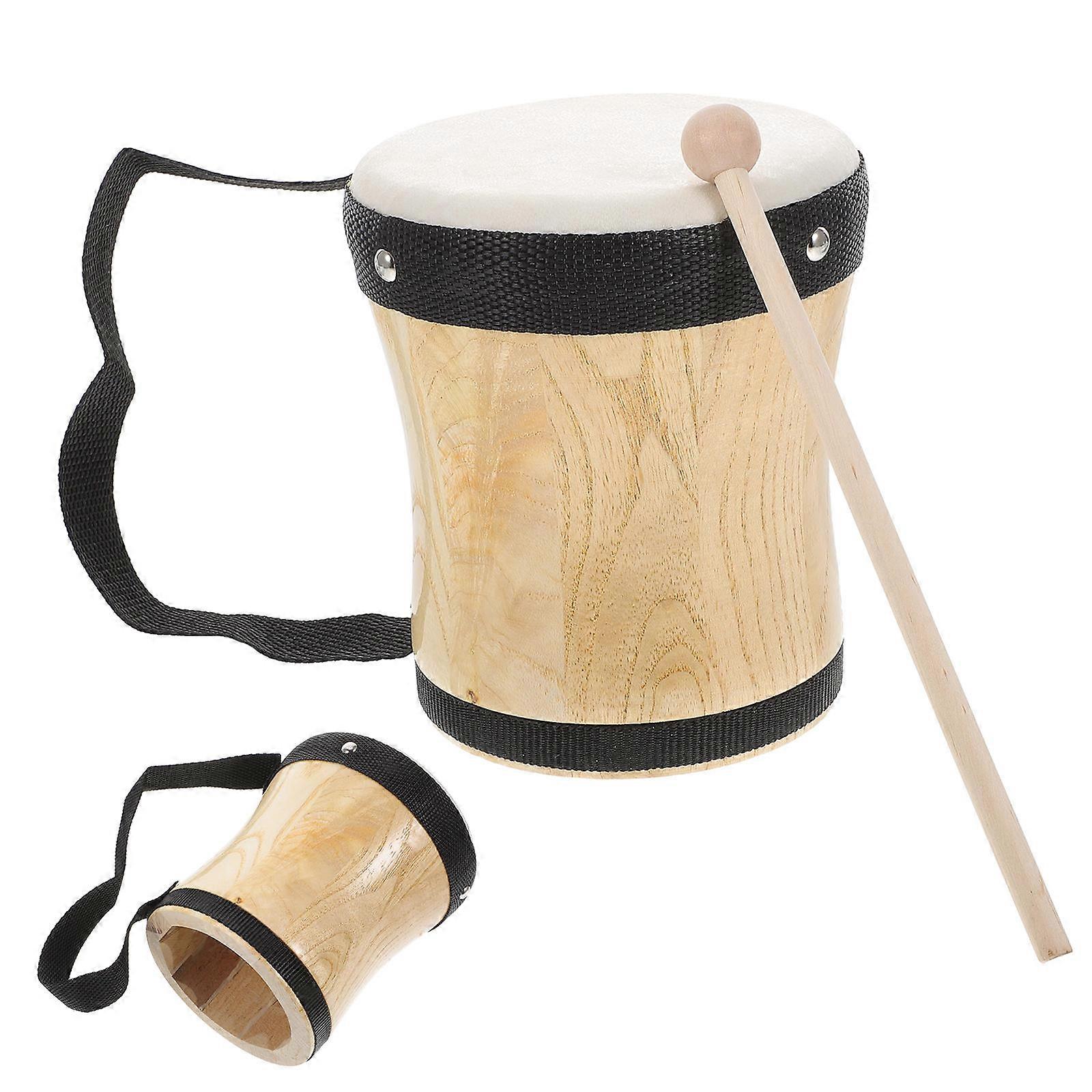 Bongos à percussion junior, construction robuste, idéal pour une utilisation scolaire