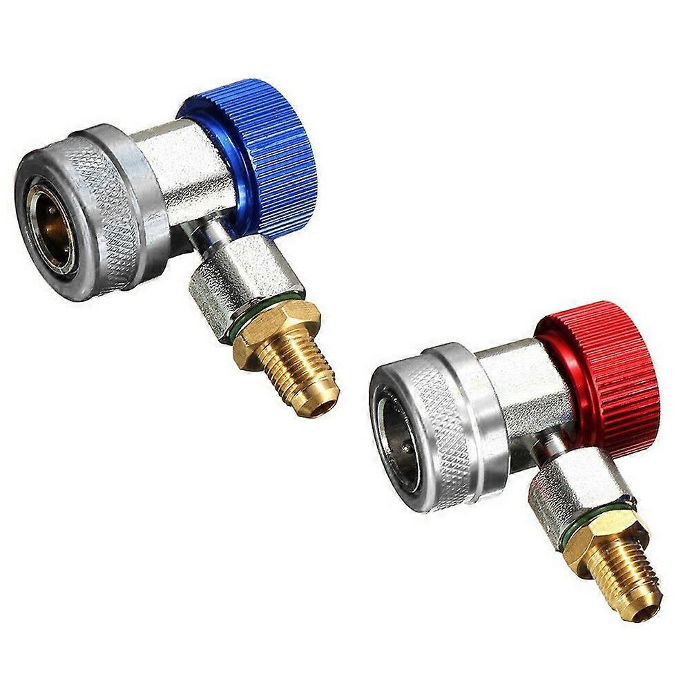 Air Conditioner Hose Adapter, Quick Release Coupler for Auto A/ , Durable Build