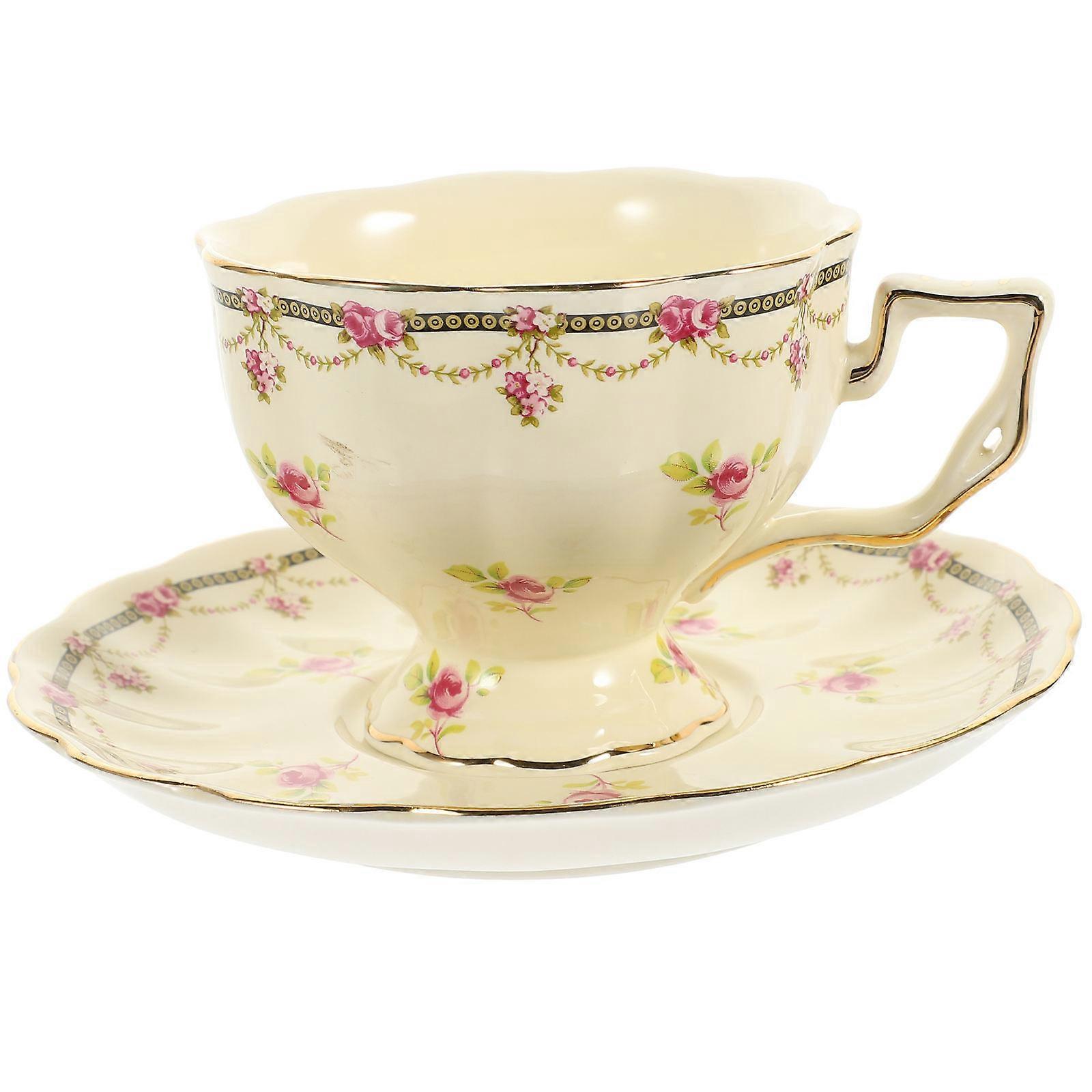 Household Coffee Cup Drink Tea Elegant Design Co-Workers 1 Set