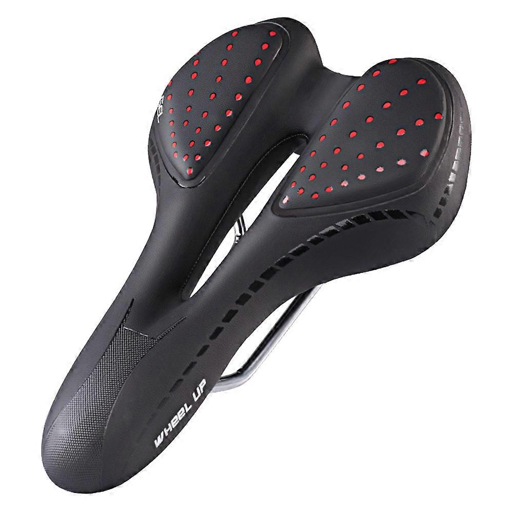 Mountain Bicycle Seat Silicone Spandex Material for Cycling Sports 1Set Black Comfortable
