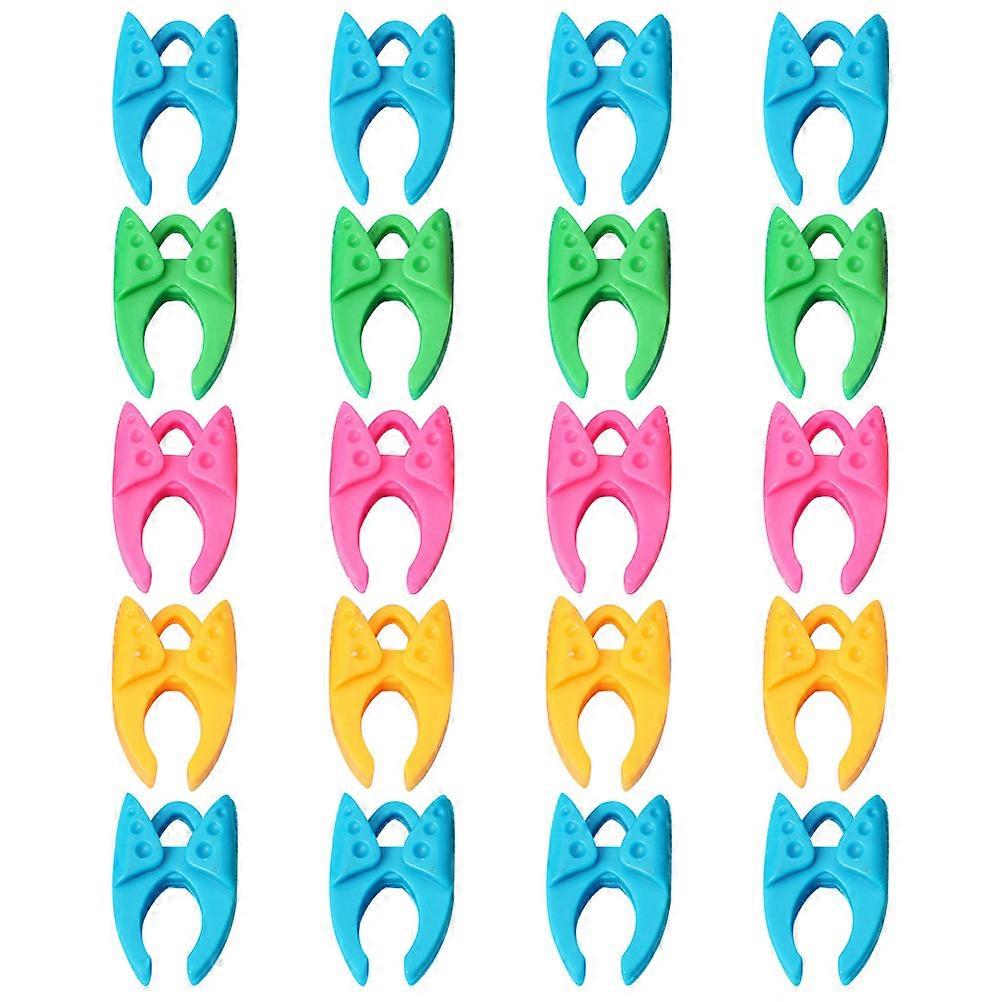 Bobbin Thread Clips Sewing Bobbin Clips Sewing Projects Assorted Color 1.2X2.5X3.5CM Thread Organizer 50Pcs