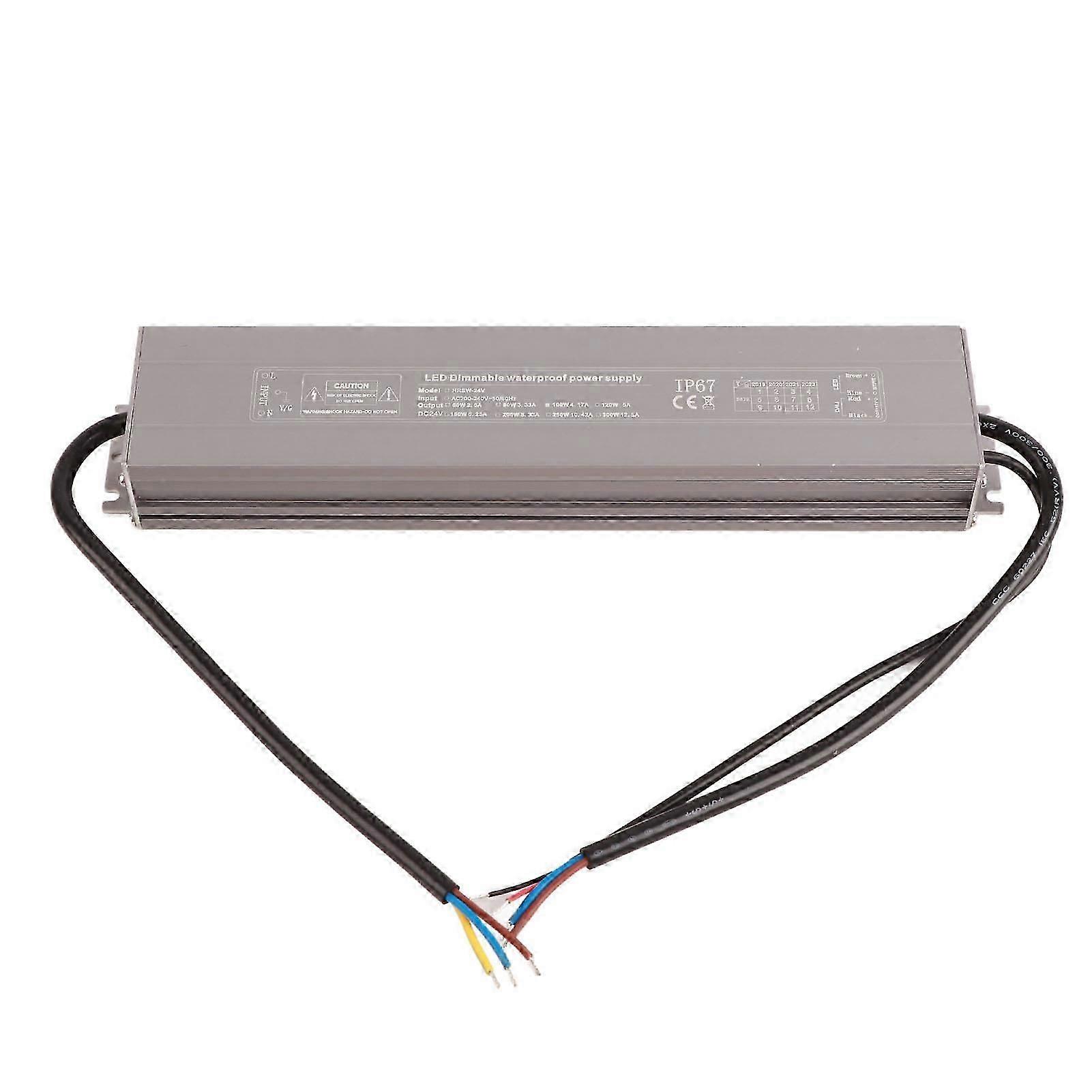 Dimmbares Netzteil LED IP67 Wasserdichter Eingang AC220?240V (50/60Hz) Eingang 24V 100W 4.17A