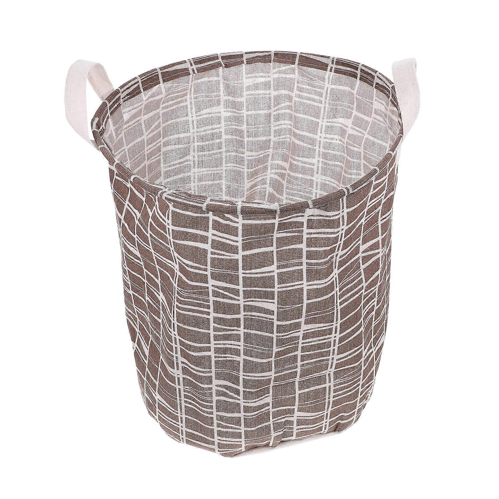 Laundry Hamper Basket Foldable Clothes Storage Large Column Waterproof 1Pack