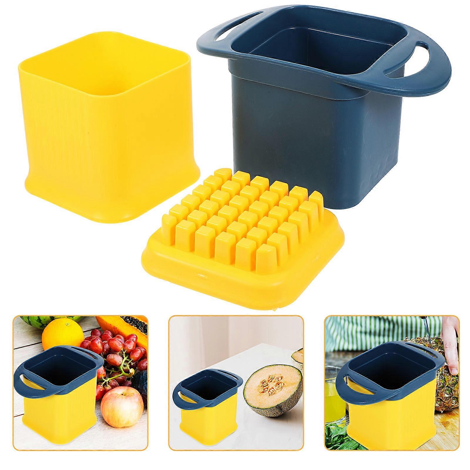 Handheld Food Chopper Multifunctional Design Compact Stainless Steel For Home Cooking Dicing 1Pcs