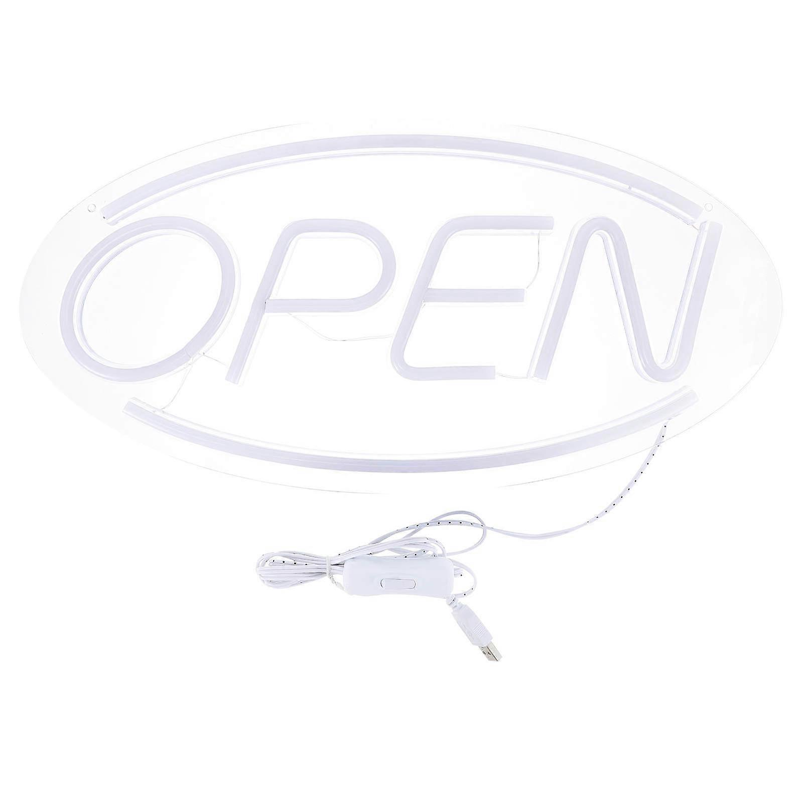 Neon Open Sign for Business Lighting Acrylic Material Style 1Set
