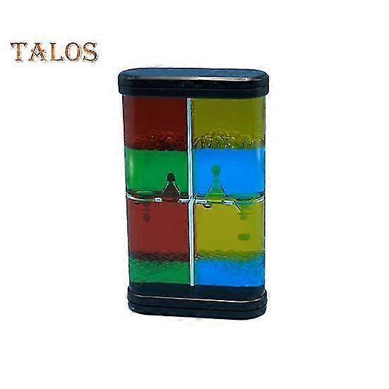 Hourglass Ornament Smooth Surface Relieve Stress Long Lasting Great Desktop Hourglass Liquid Timer Scene Layout