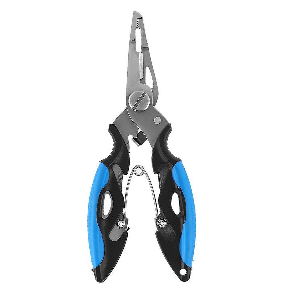HENG JIA Stainless Steel Fishing Pliers, Multi-function Scissors, Disgorger, Line Cutter