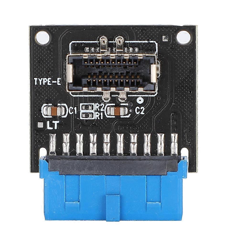 Motherboard Expansion Card USB 3.0 Front 19Pin to 3.1 TYPE C Front Type E 20 to 19Pin Adapter