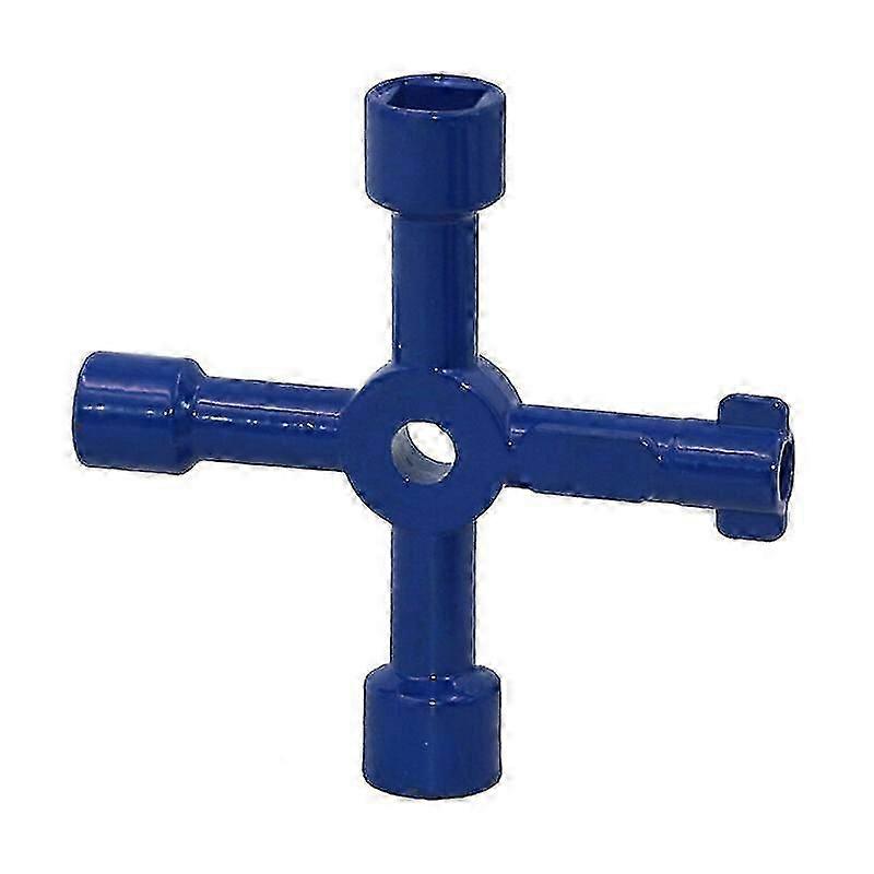 2 cls triangulaires polyvalentes en bleu armoire de commande lectriqu
