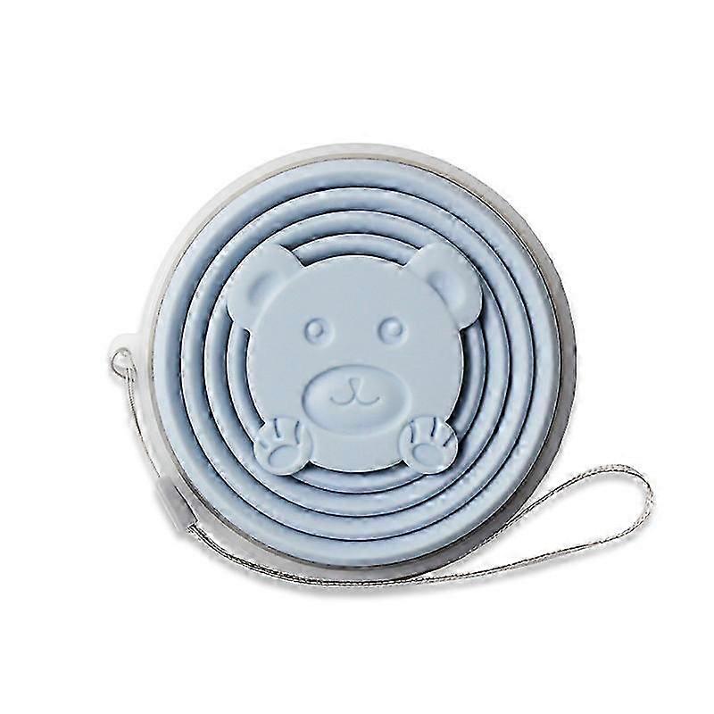 Silicone Foldable Cup 320ML, 1 Pack Portable Collapsible Travel Mugs, Folding