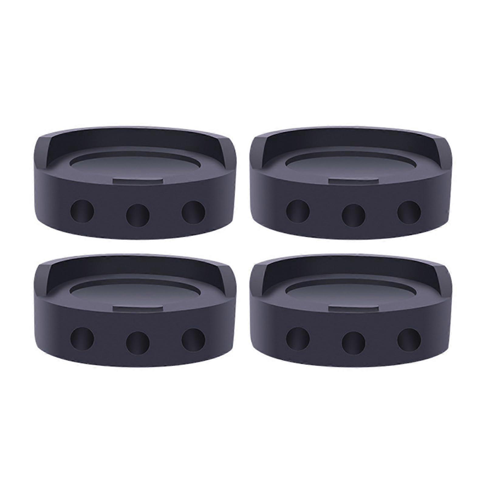 Shock-Absorbing Rubber Cushions For Washing Machine And Dryer - Set Of 4, Anti-Vibration, Non-Slip Pads