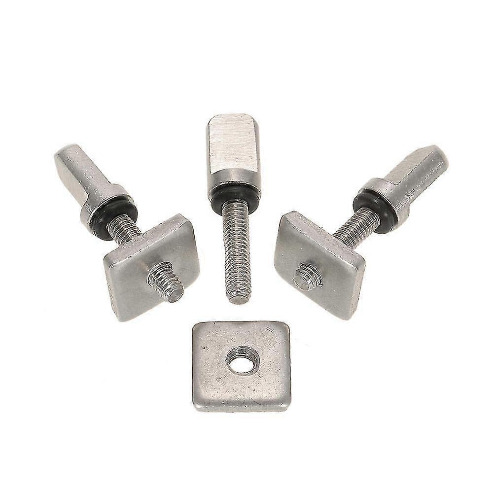 leash Surfboard Longboard Sliding Fin Screw Plate Replacement Kit for Stand Up Paddle Body Board