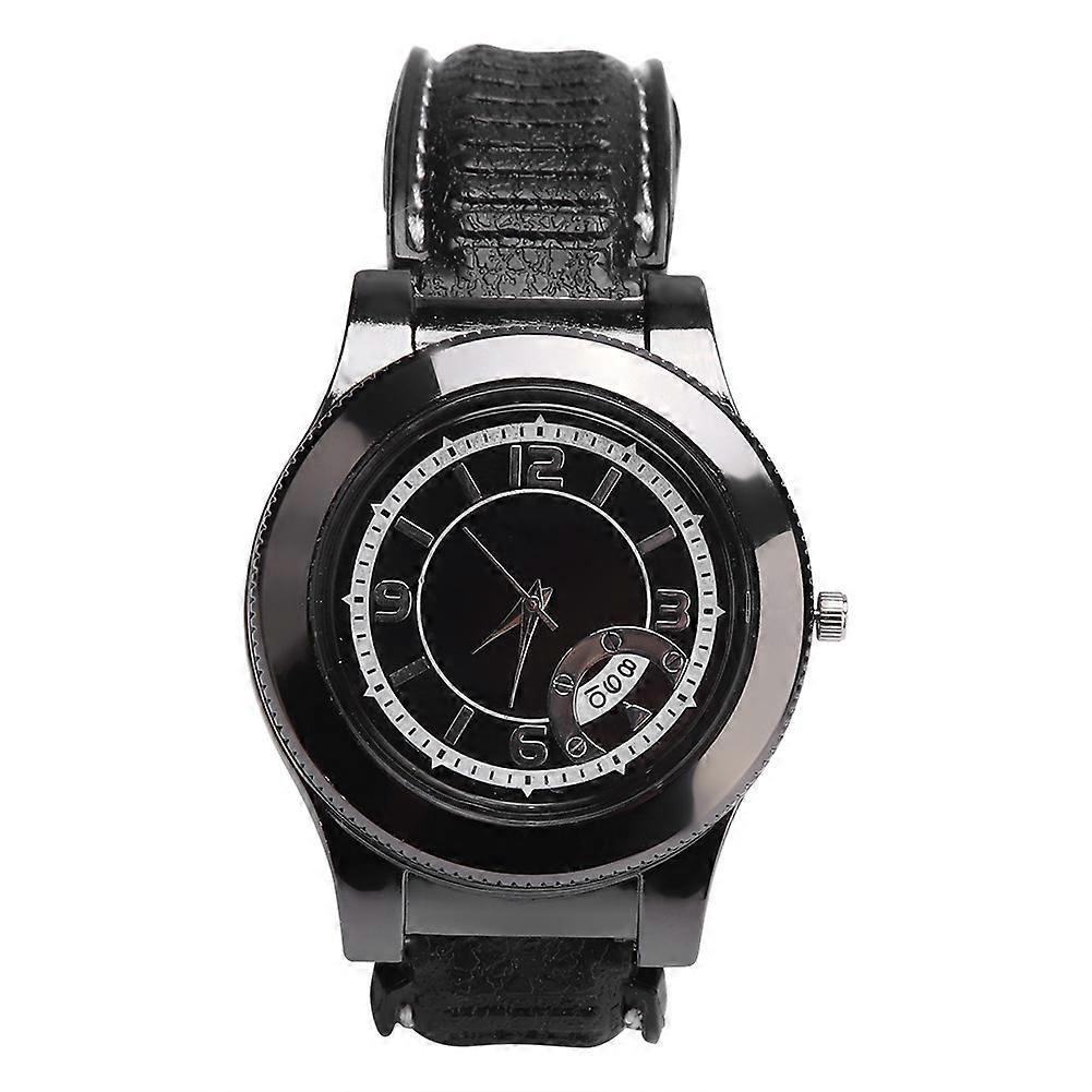 Creative USB Rechargeable Windproof Flamless Cigarette Lighter Watch